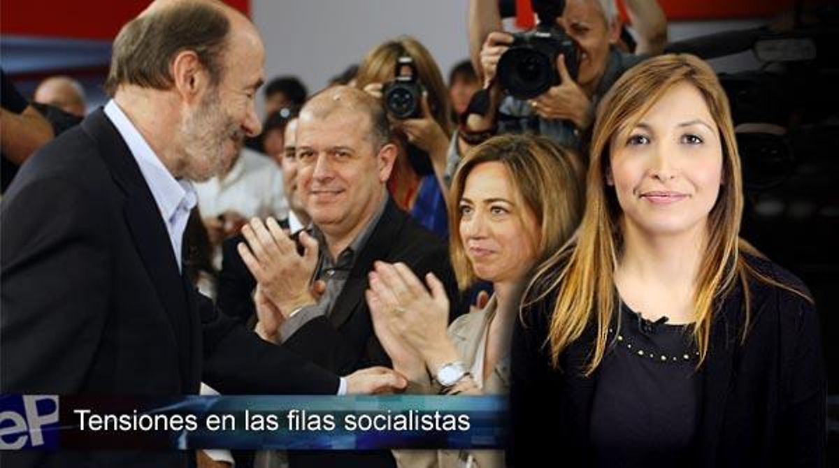 Les tensions a les files socialistes, a ’El informativo’.