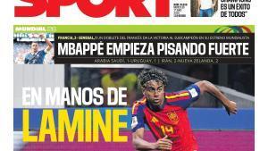 Esta es la portada de SPORT de hoy miércoles, 17 de junio de 2026