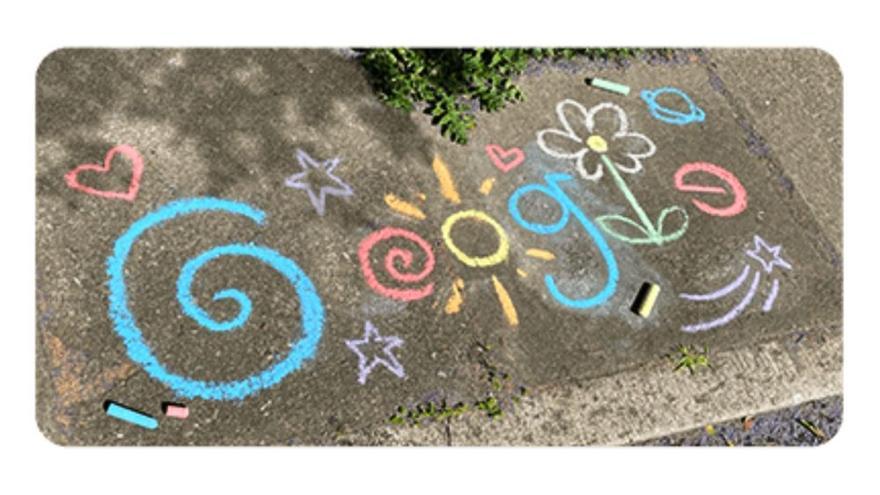 Google dedica su doodle al Día del Niño