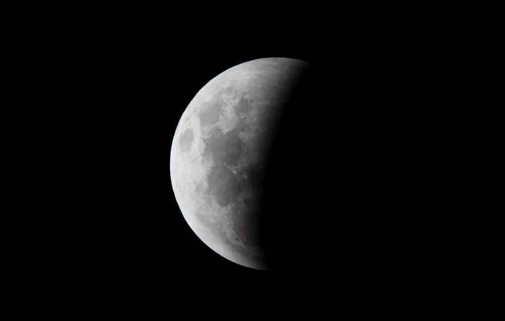 Eclipse total de luna en República Dominicana