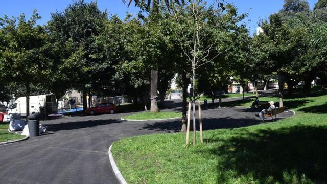 Nuevo pavimento del Campo de Marte. | // CARLOS PARDELLAS