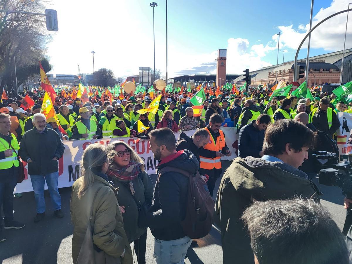 Tractorada | Mallorca está presente en la protesta de agricultores y ganaderos de este lunes en Madrid