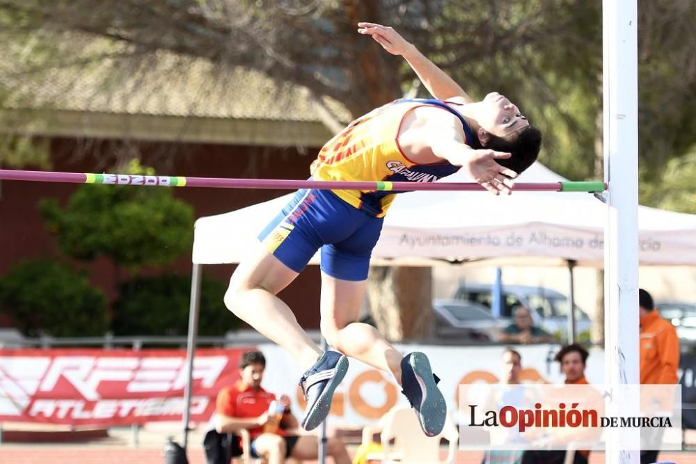 Campeonato de España de atletismo de combinadas en Alhama