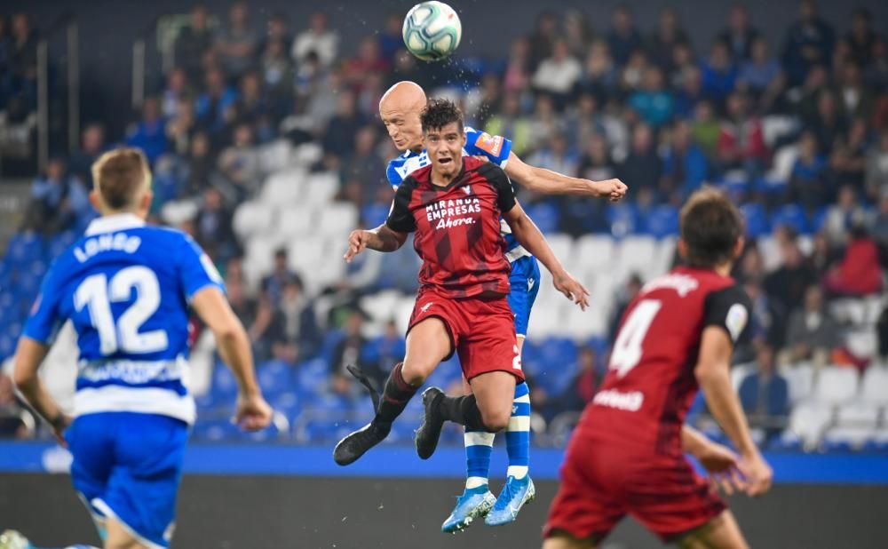 El Dépor no pasa del empate ante el Mirandés