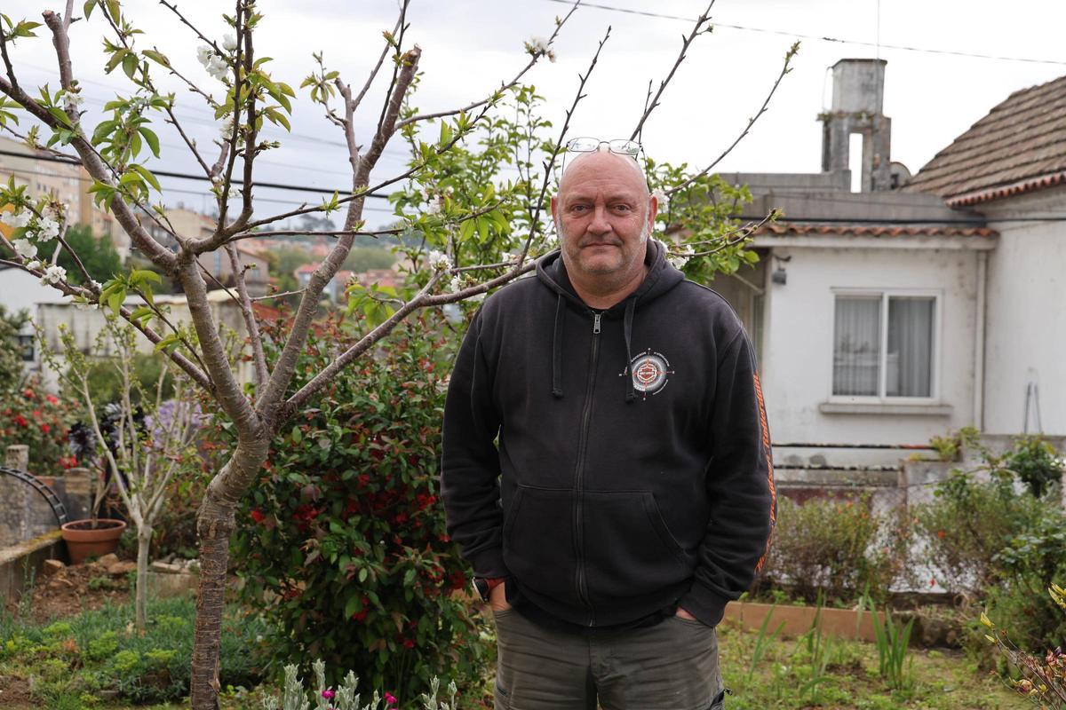 Andrés León, presidente de la Asociación Protectora de Animales de Vigo.