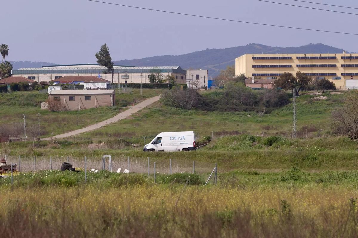 Vista del Polígono Las Quemadas desde la autovía.