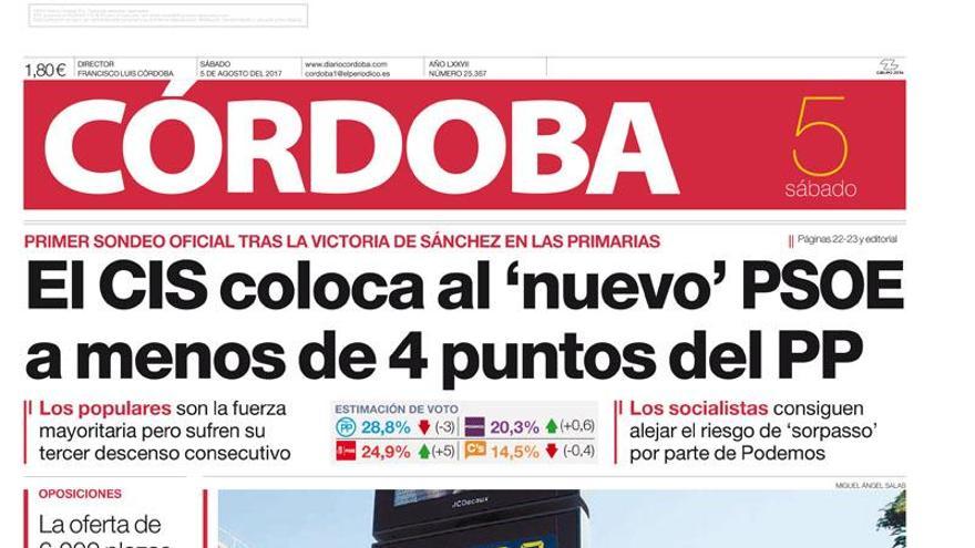 La portada de CÓRDOBA