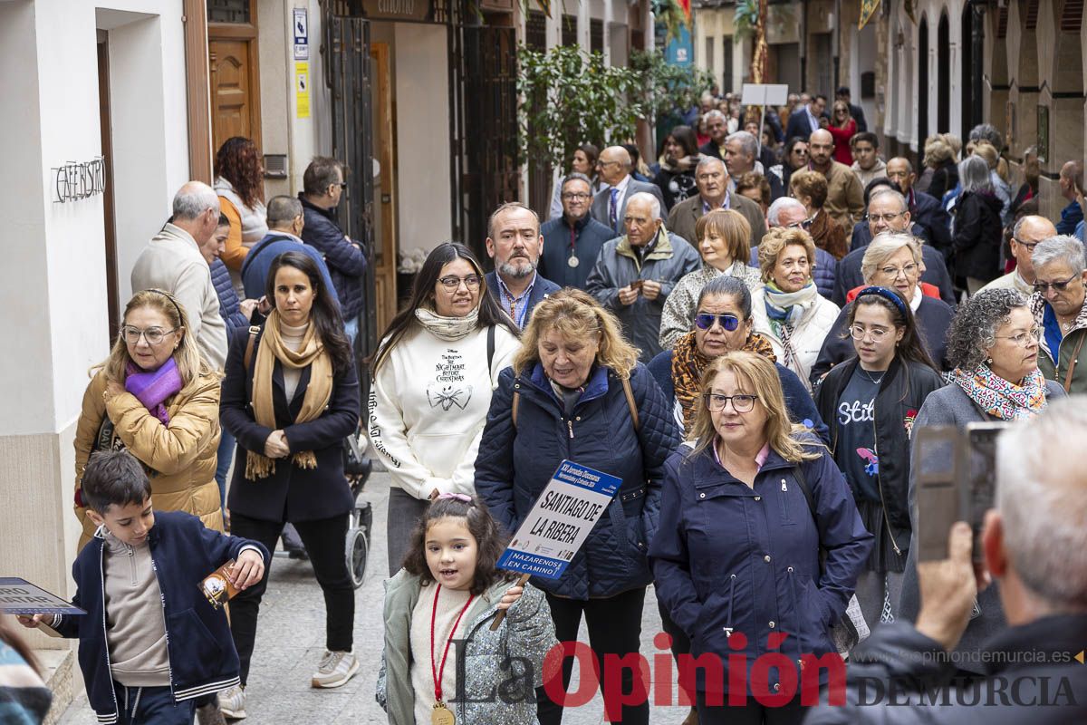 Cofradías y Hermandades de Semana Santa Peregrinan a Caravaca