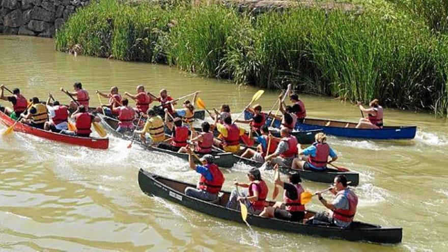 Nou rècord de participants a la competició de canoes a Sallent