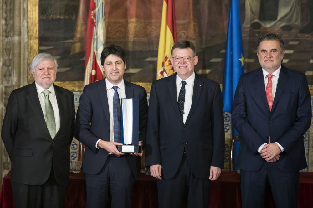 Entrega del premio de la Fundación Broseta