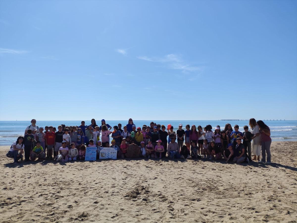 Foto grupal tras la actividad.