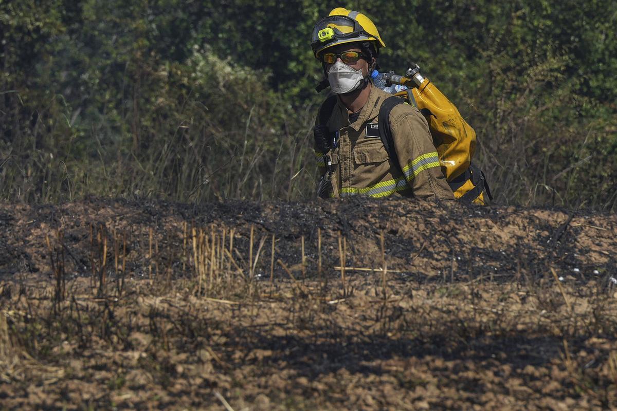 Les imatges de l'incendi de Vilavenut Les imatges de l'incendi de Vilavenut