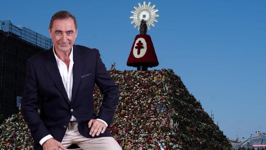 El vínculo de Carlos Herrera con Zaragoza y su recuerdo en estas Fiestas del Pilar: "Me entretuve mucho con la Ofrenda de Flores"