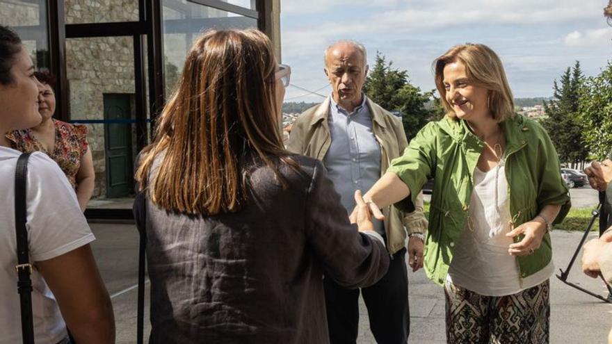 Visita de la conselleira de Promoción do Emperego e Igualdade.