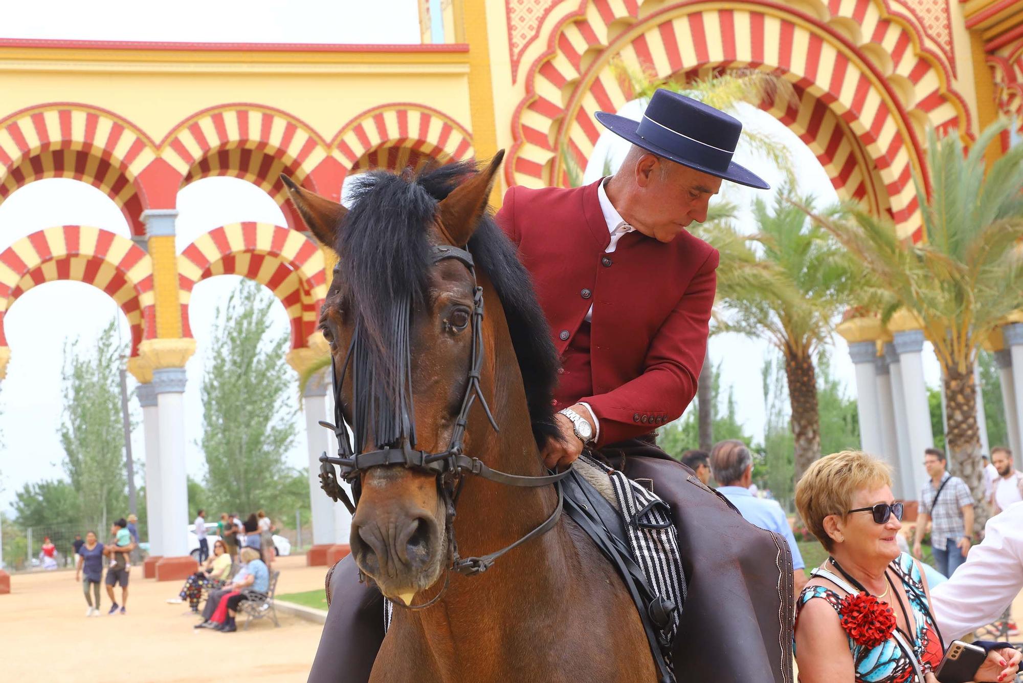 Un paseo de caballos muy exigente