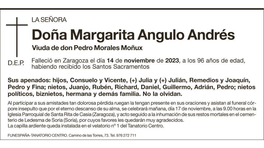 Margarita Angulo Andrés
