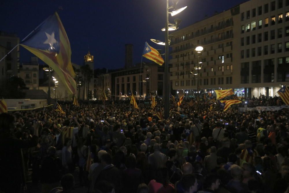 Concentració a la ciutat de Girona