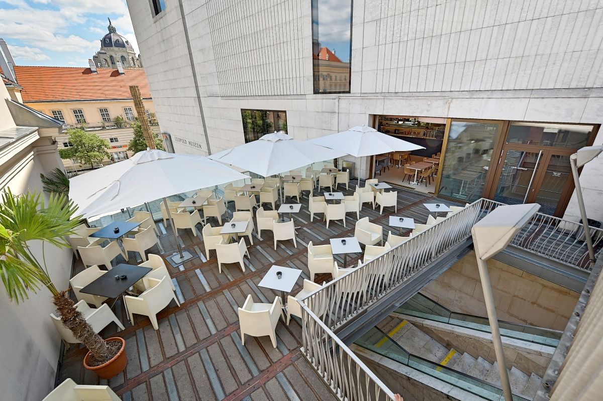 Terraza del Café Leopold