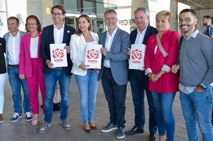 17-04-2019 LAS PALMAS DE GRAN CANARIA. Ciudadanos presenta candidaturas 26M en la Junta Electoral Provincial de Las Palmas  | 17/04/2019 | Fotógrafo: Andrés Cruz