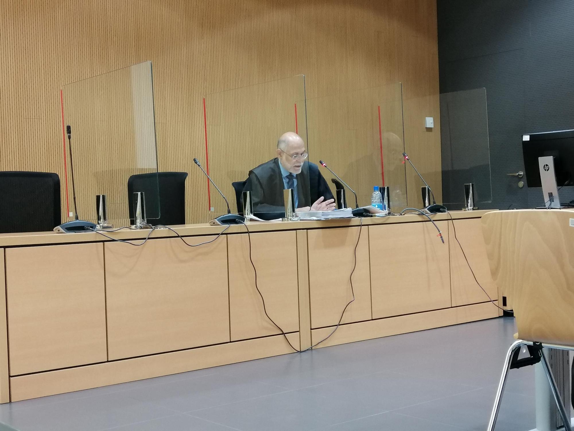 El abogado de la defensa, en un momento del juicio de este miércoles.
