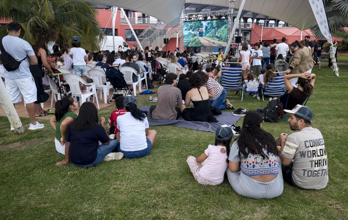 'Vamos de cine' en el Estadio Insular