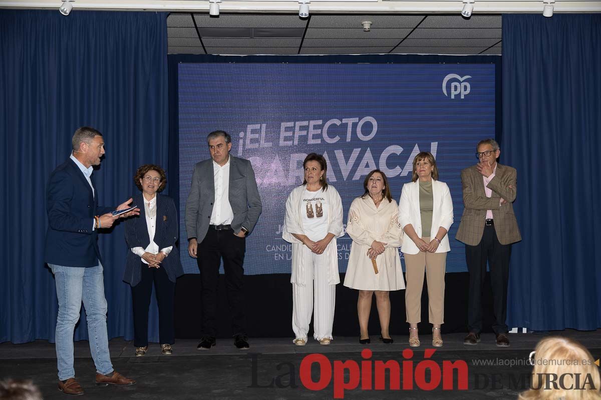 Elecciones 28M: Presentación de la lista del PP en Caravaca