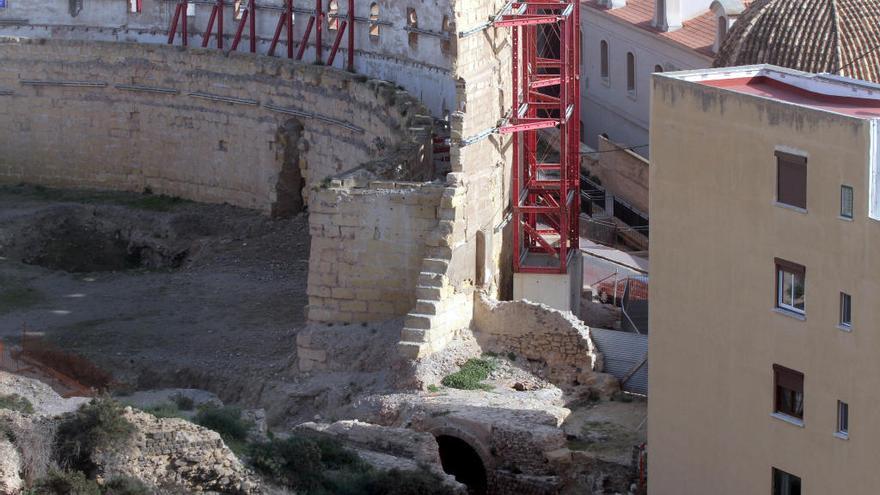 Anfiteatro romano y plaza de toros de Cartagena.