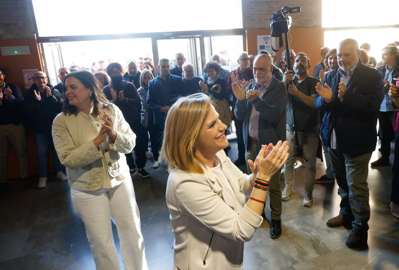 Pilar Bernabé, secretaria general del PSPV de València
