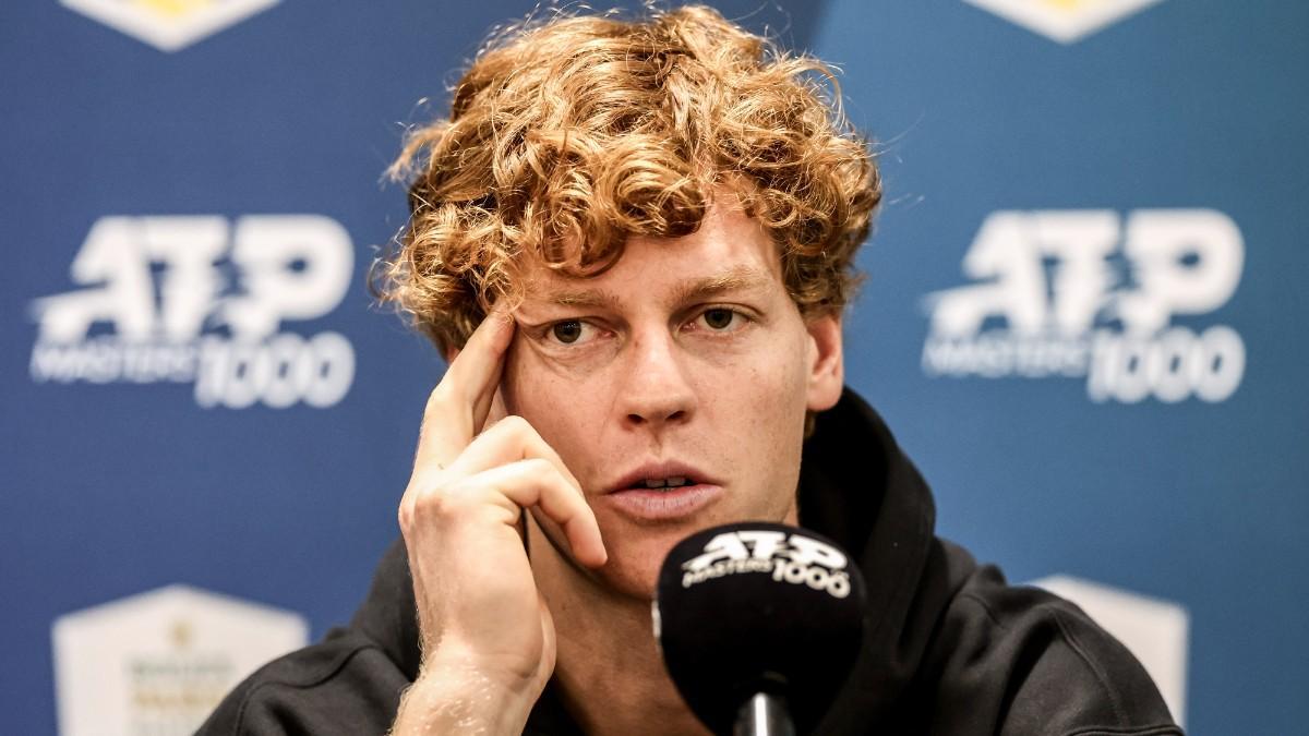 Jannik Sinner, en una rueda de prensa en París