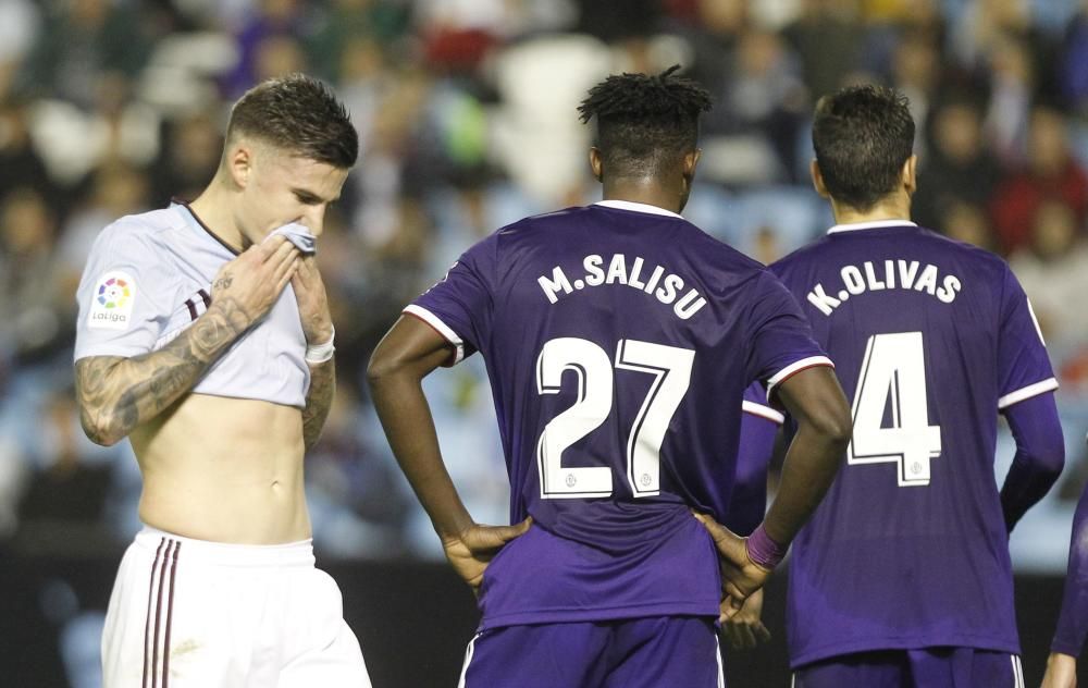 Las imágenes del Celta - Valladolid