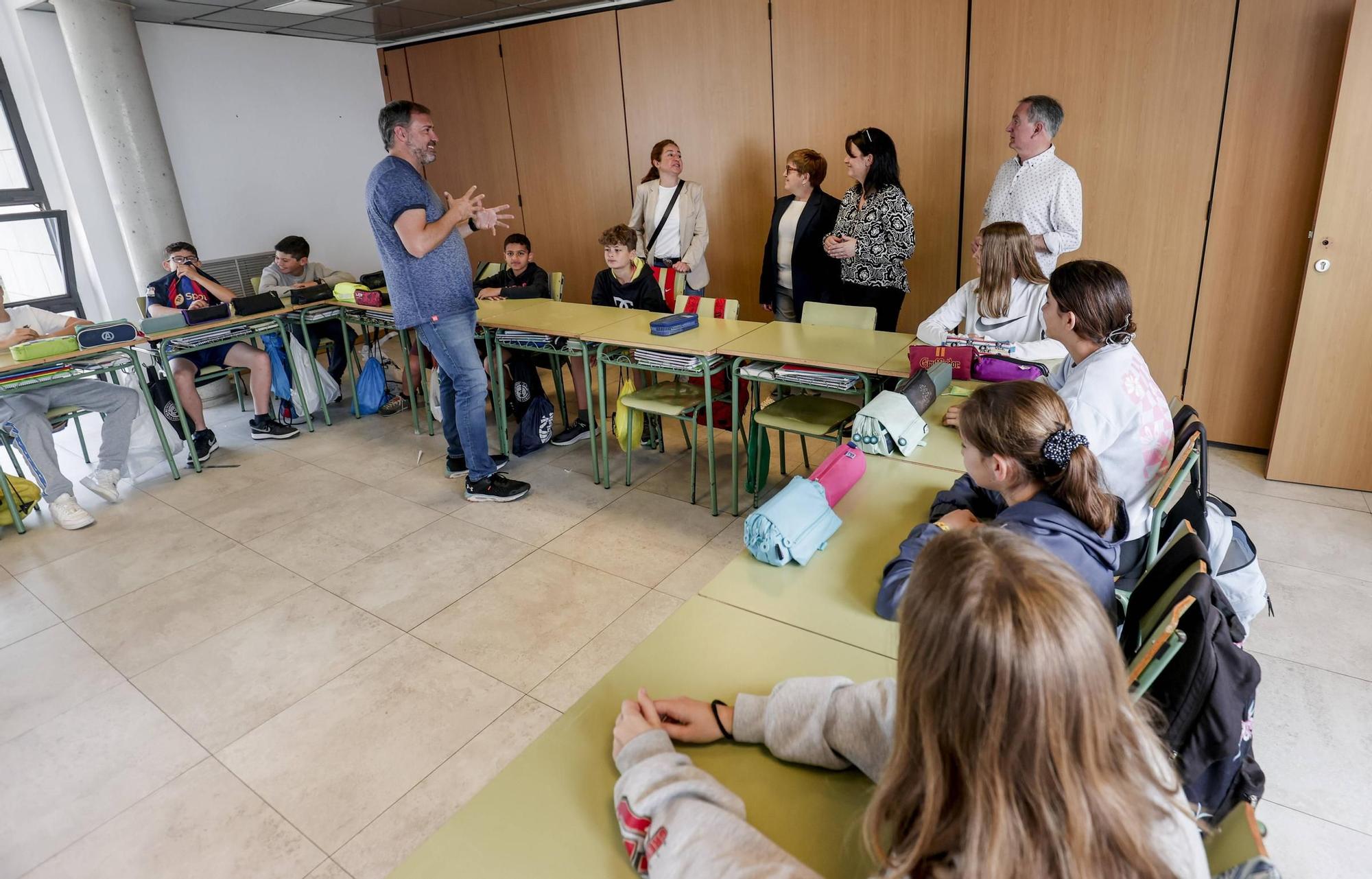 El alumnado de Es Putxet empieza las clases en Es Centre de Selva