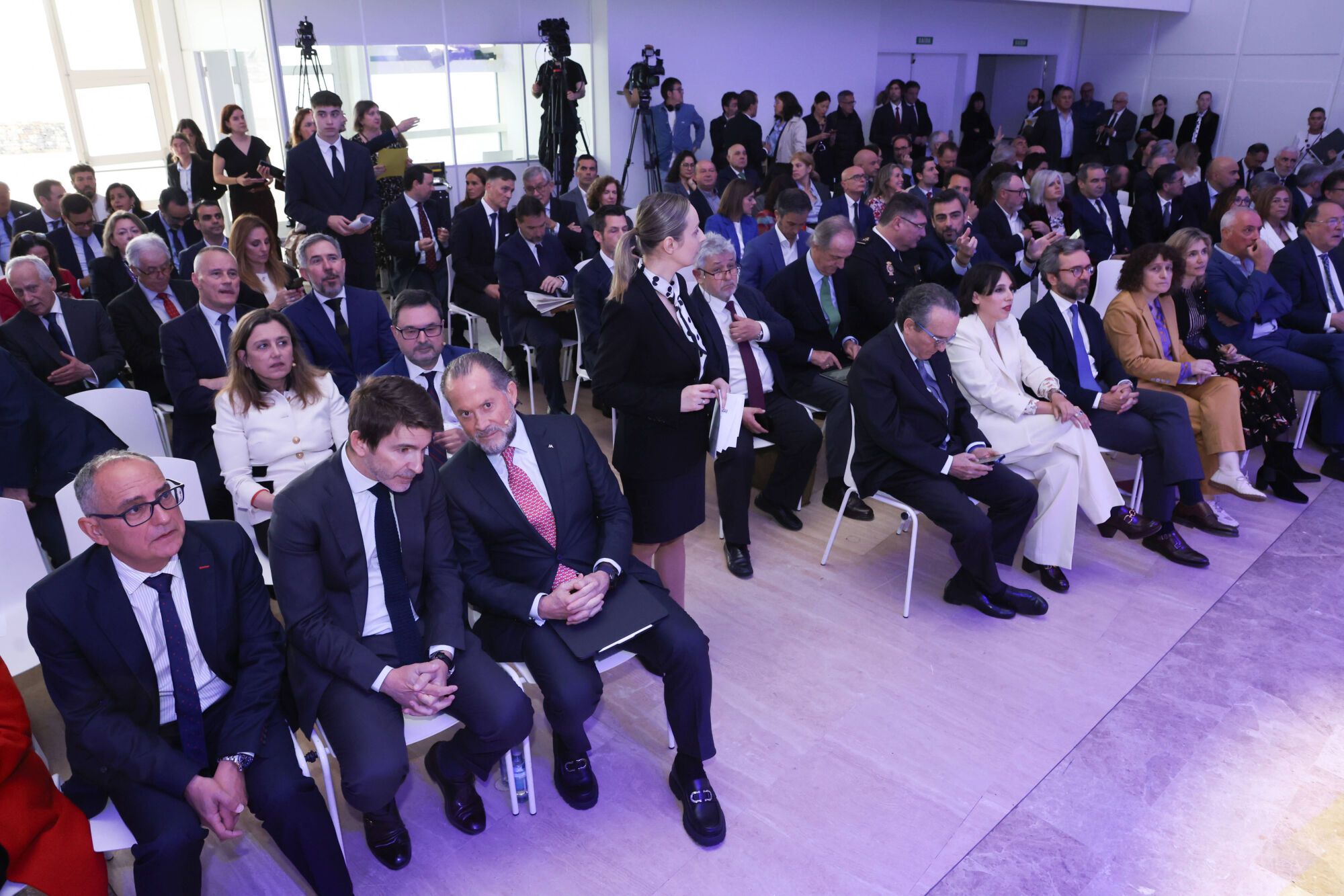 El público, durante el acto. 