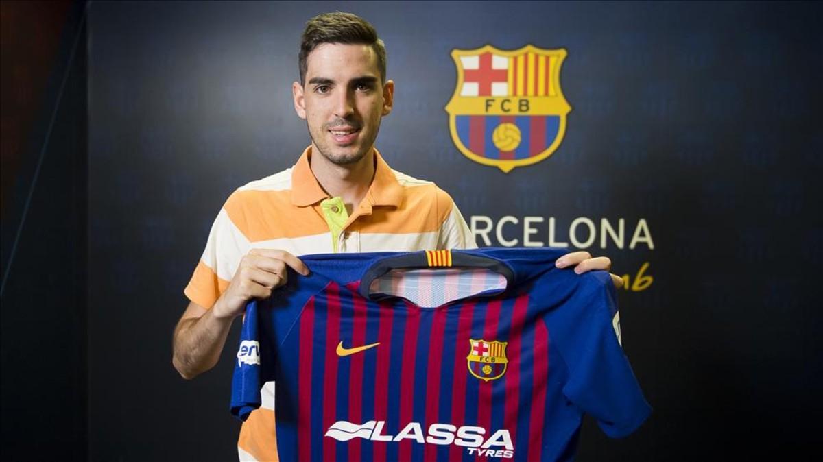 Adrián Ortega es la cuarta y última incorporación del Barça Lassa