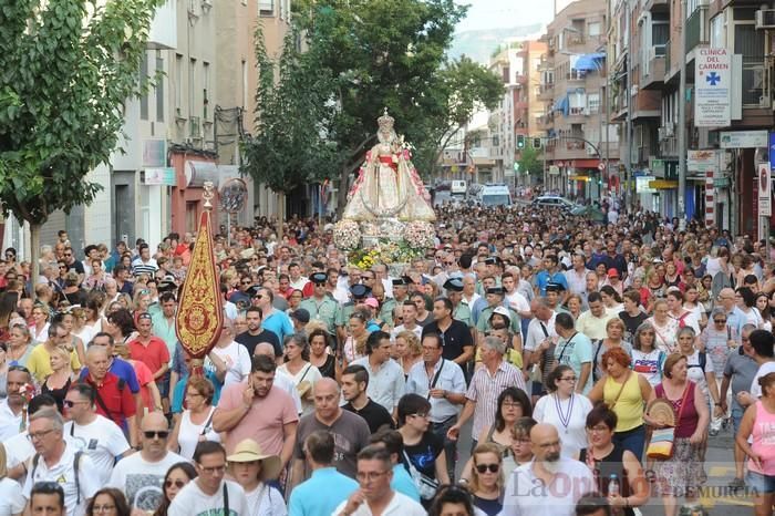 Bajada de la Virgen de la Fuensanta desde su Santuario en Algezares (II)