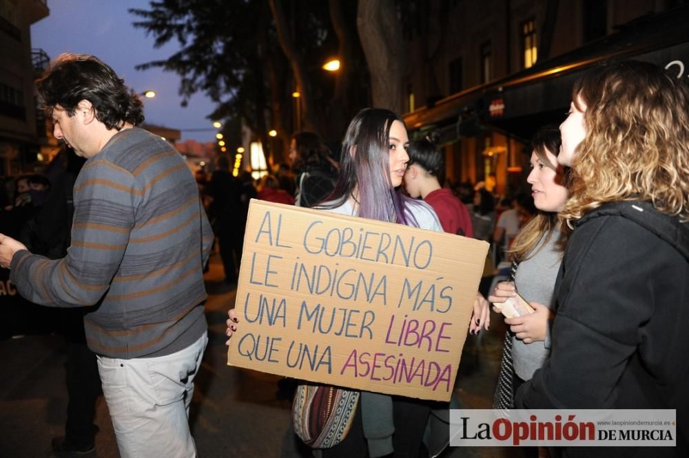 Manifestación en Murcia por el Día Internacional de la Mujer