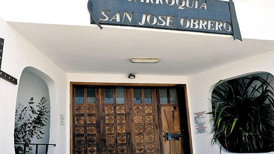 Iglesia de San José Obrero, en el barrio de Titerroy, donde colabora el joven al que la Justicia le dio la razón. J. FUENTES