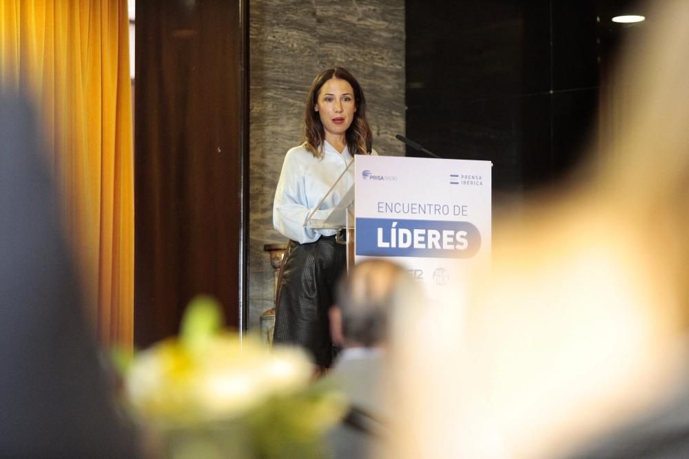 Patricia Hernández en el 'Encuentro de Líderes'