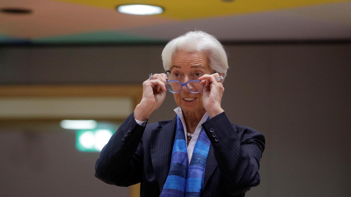 Christine Lagarde, presidenta de BCE.