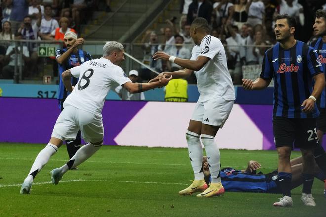 Final de la Supercopa de Europa de fútbol entre Real Madrid y Atalanta disputado en el Estadio Nacional de Polonia, en Varsovia.