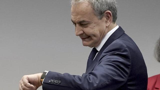 José Luis Rodríguez Zapatero, el 2 de març, a la comissió del Senat sobre el rescat de Plus Ultra. | JOSÉ LUIS ROCA