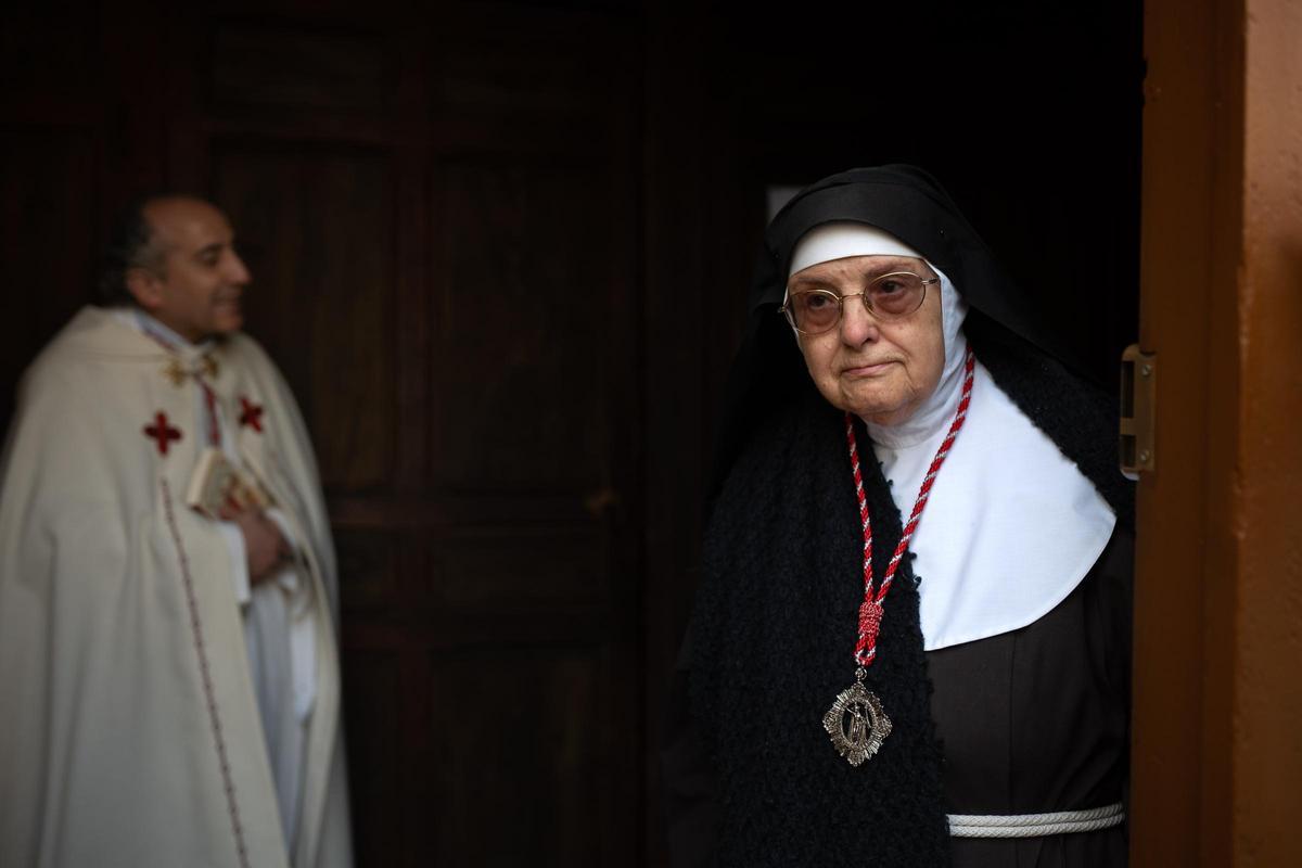 Sor María Ángeles el Domingo de Resurrección