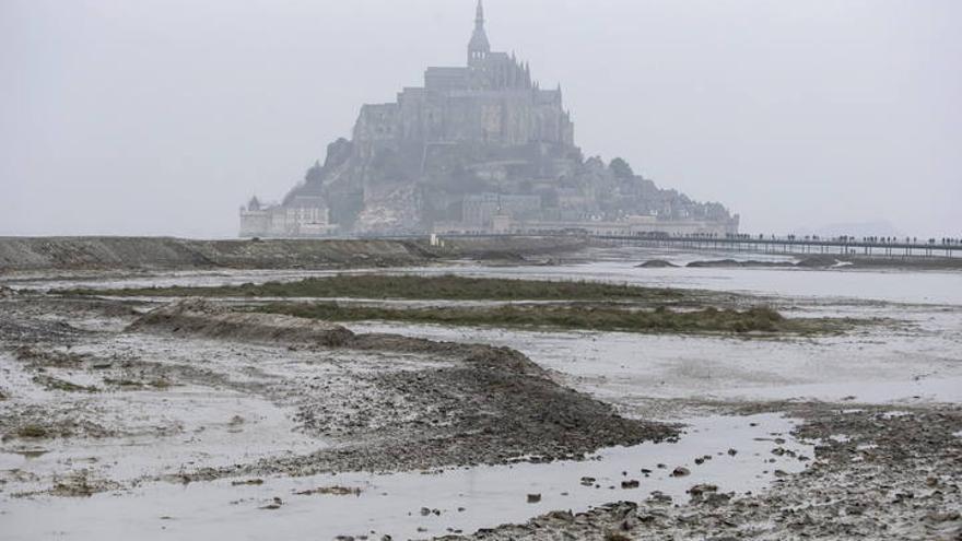 La &#039;marea del siglo&#039;, en el Monte Saint-Michel