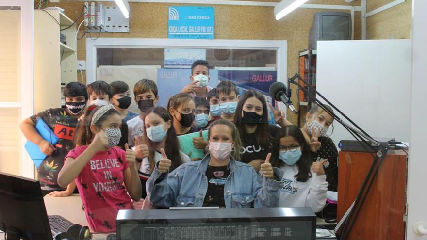 Los alumnos son los protagonistas de ‘Radio School’. | ISABEL SAUCO