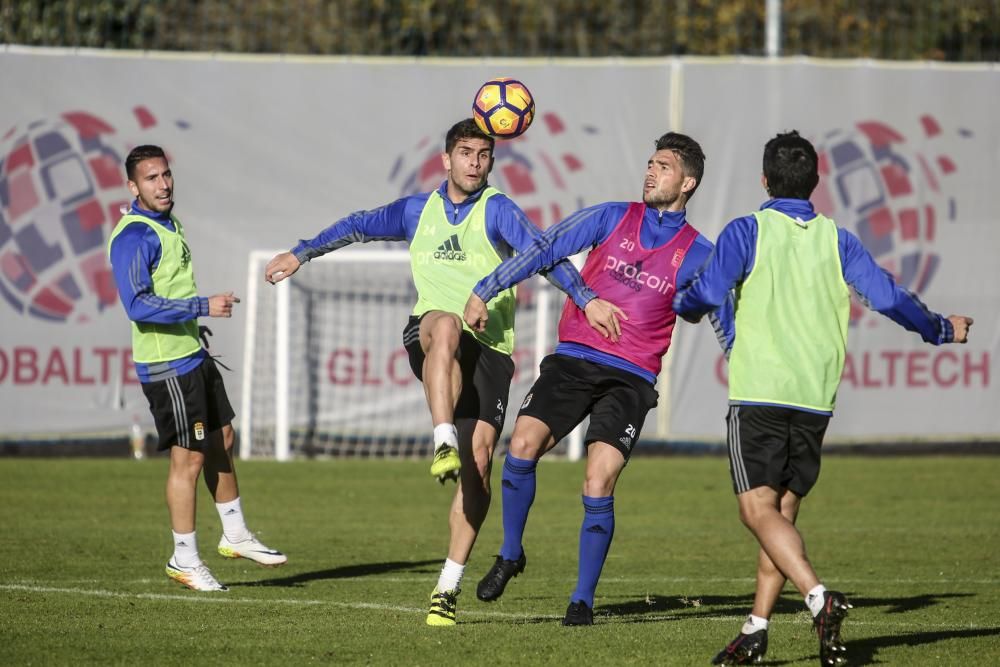 Entrenamiento del Real Oviedo