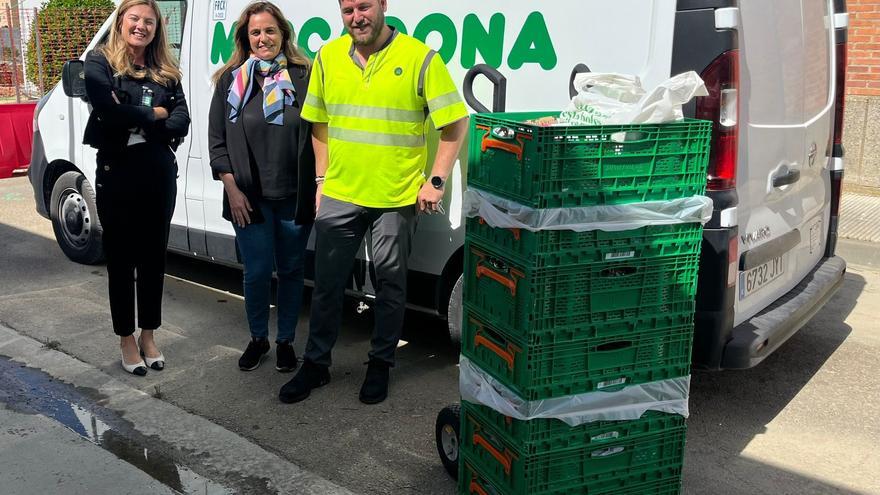 Mercadona colabora con la residencia de ancianos Elvira Otal, de Ejea de los Caballeros, Zaragoza.