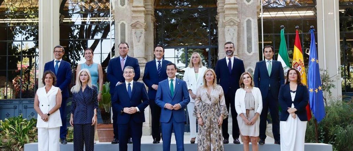Toma de posesión de los nuevos consejeros del Gobierno andaluz. / MANUEL MURILLO Toma de posesión de los nuevos consejeros del Gobierno andaluz. / MANUEL MURILLO
