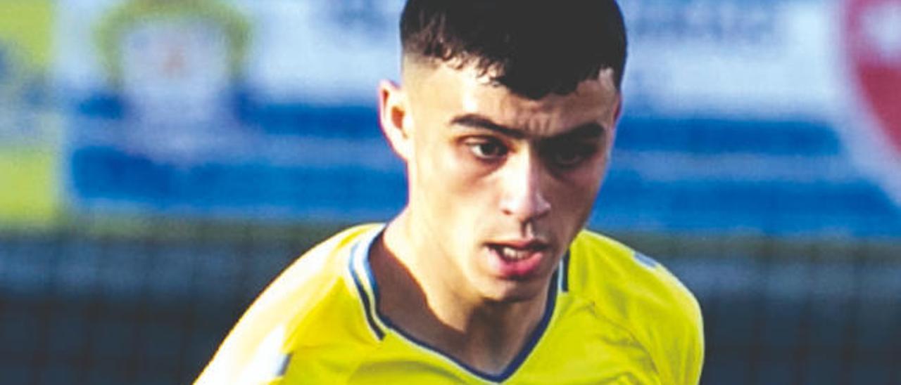 Pedri González, centrocampista de la UD Las Palmas.