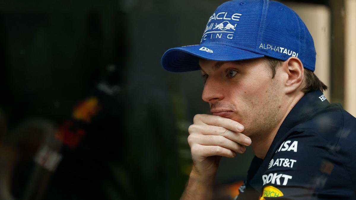 Max Verstappen durante el GP de Brasil