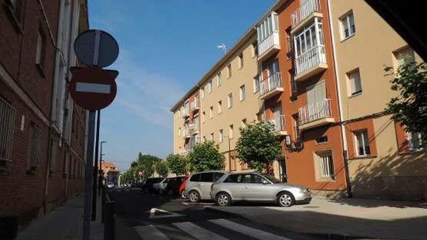 Calle Navas de Tolosa donde reside el benaventano &quot;Luigi&quot;.