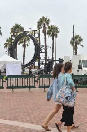 Escenarios del Temudas en la Plaza de la Música